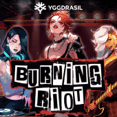 Burning Riot slot game from 8jili
